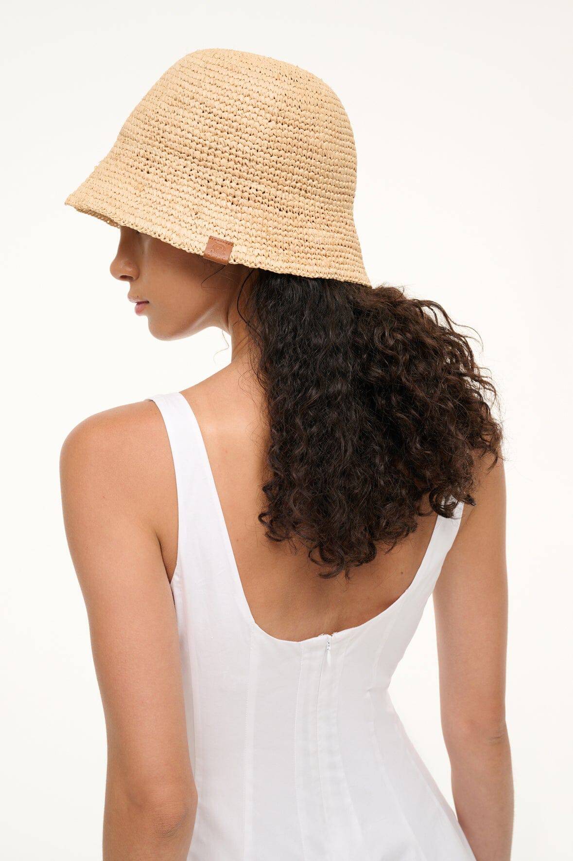 ST. REGIS MEYERS CROCHET HAT | NATURAL TAN - ROMKAE
