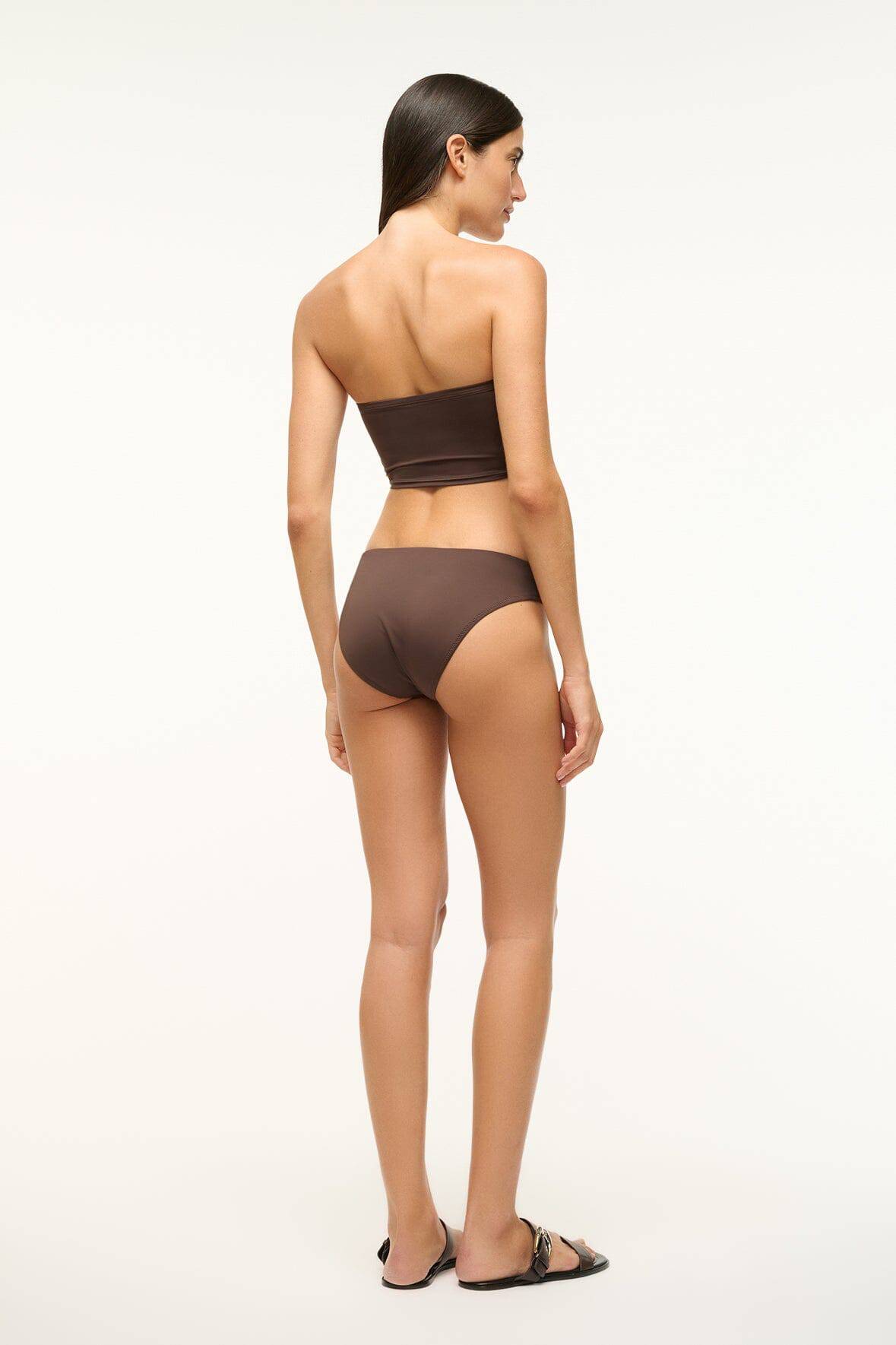 JUNO BIKINI TOP | DARK CHOCOLATE - ROMKAE