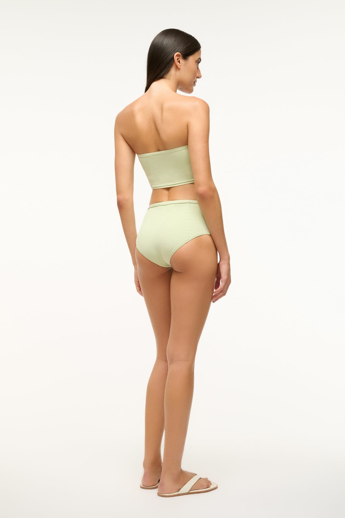 JUNO BIKINI TOP | PALE JADE - ROMKAE