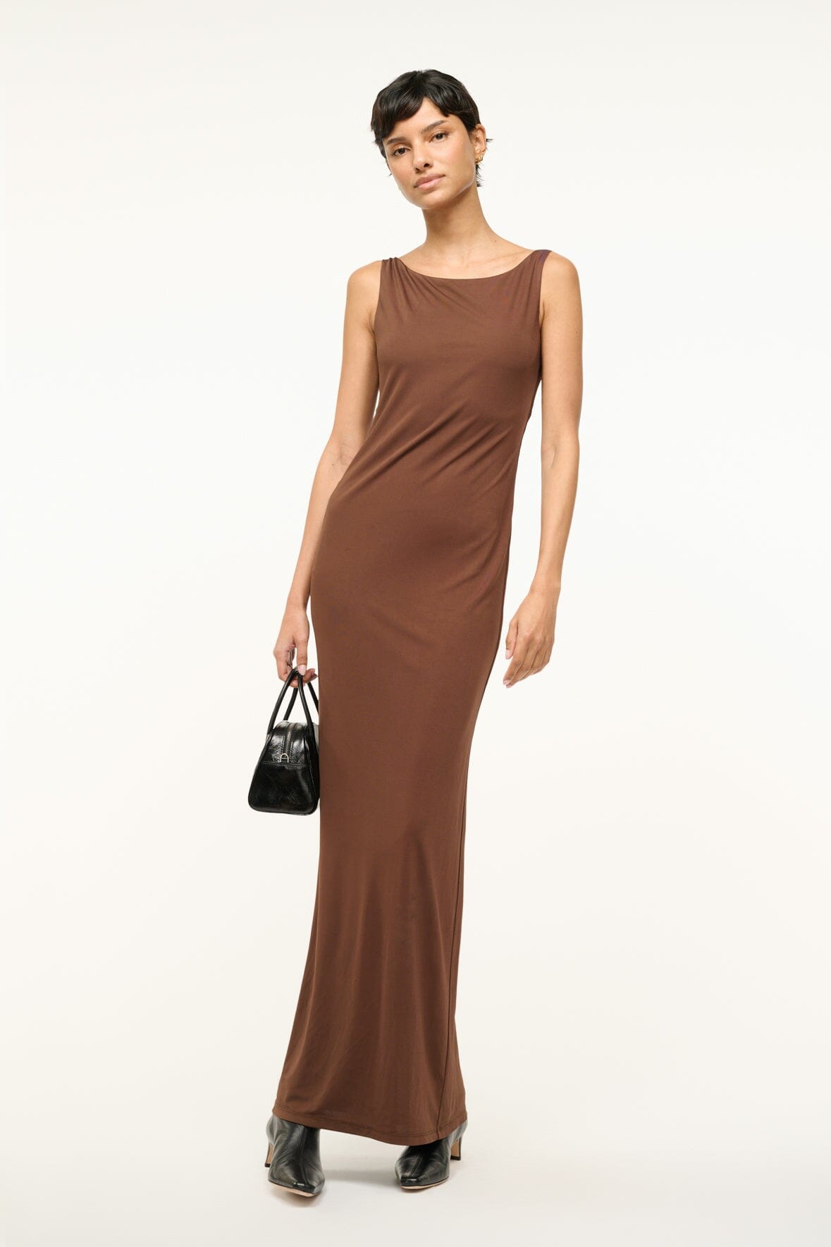 BUA DRESS | DARK OAK