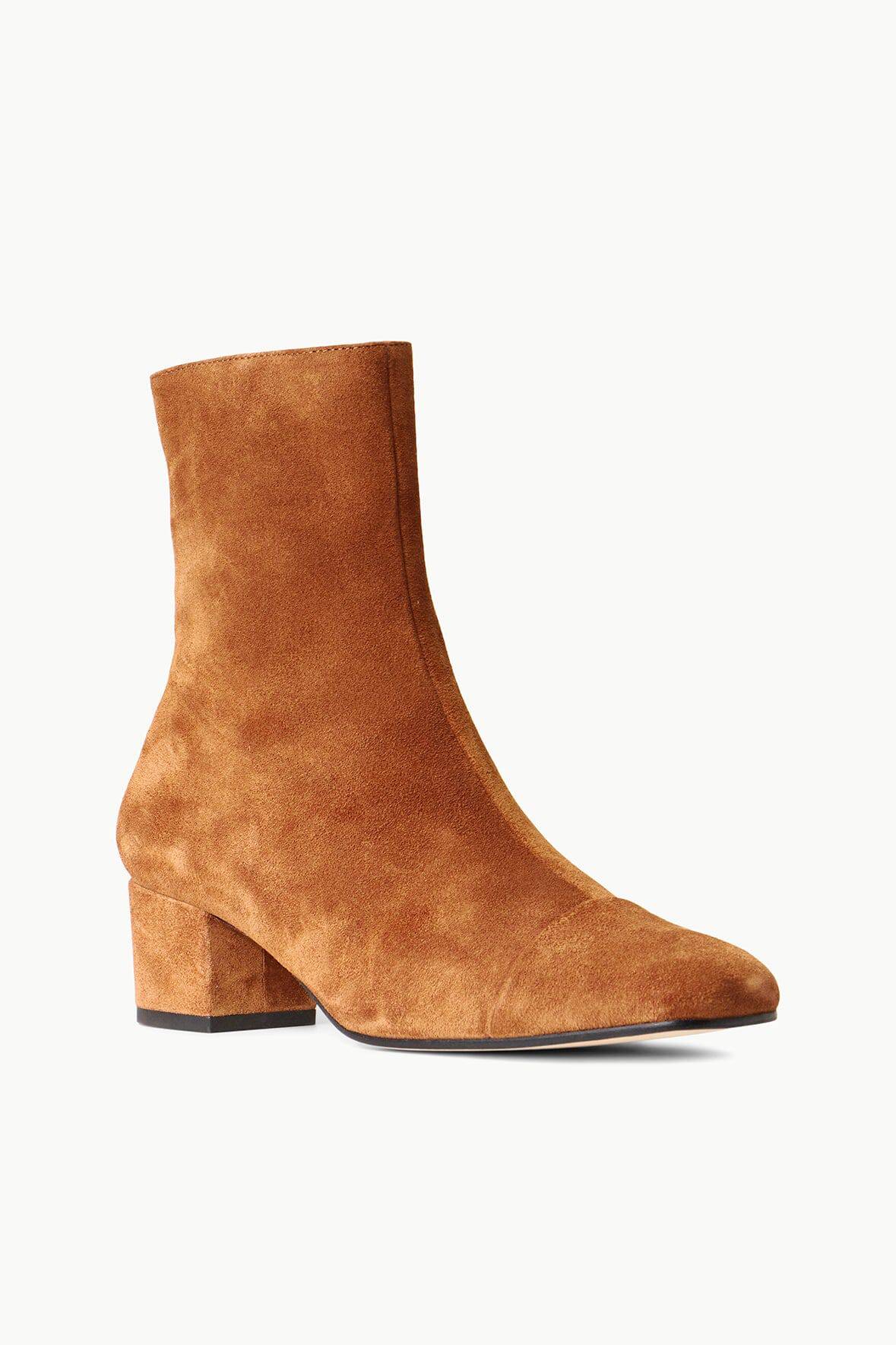 AIMEE SHORT BOOT | TAN SUEDE - ROMKAE