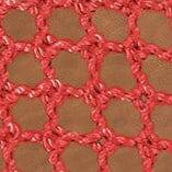 RETE SANDAL | RED NETTING - ROMKAE