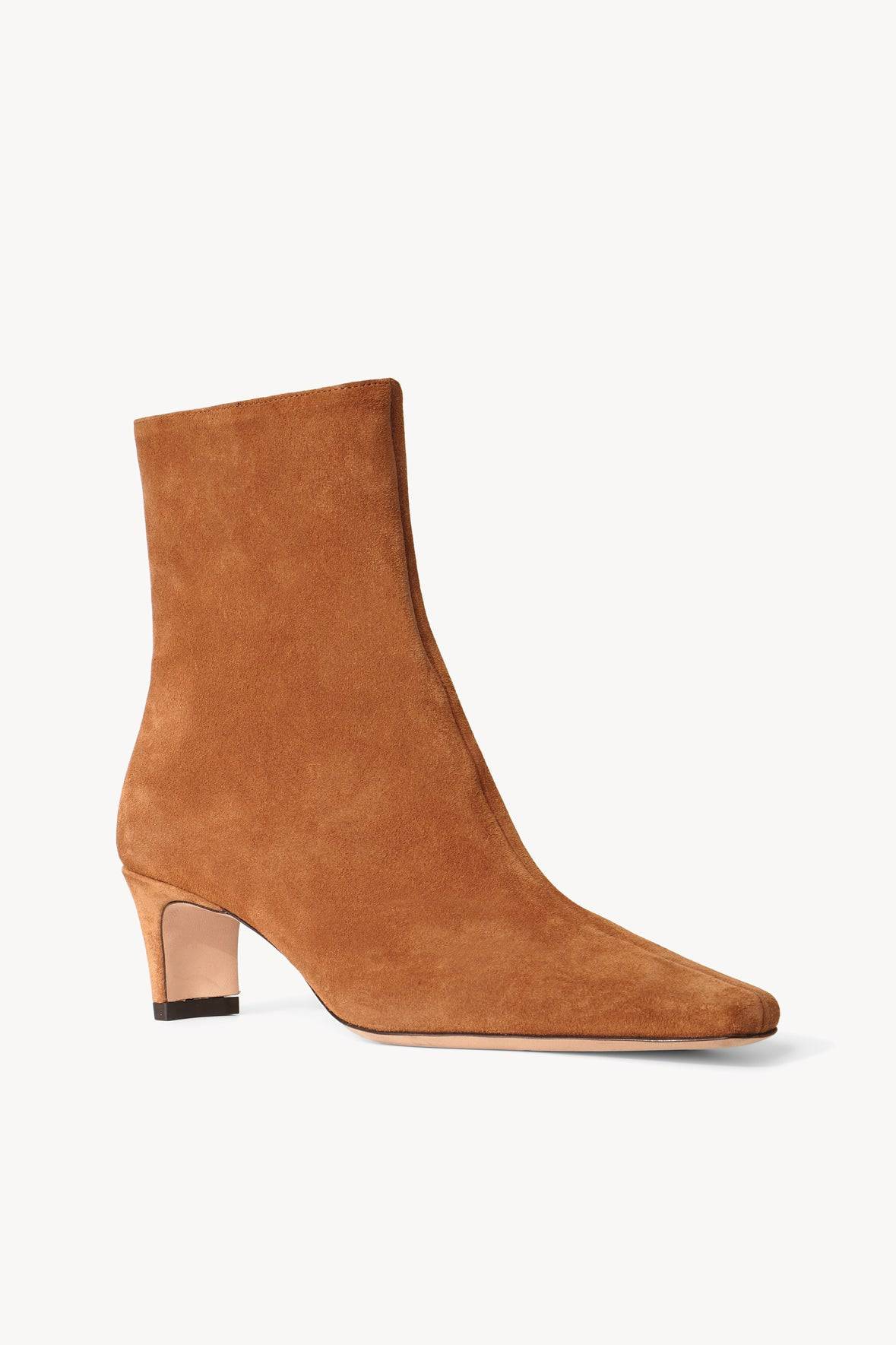 WALLY ANKLE BOOT | TAN SUEDE