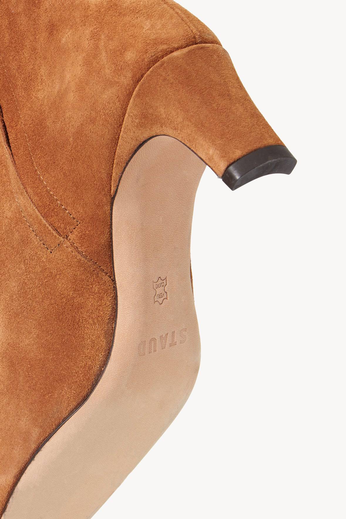 WALLY ANKLE BOOT | TAN SUEDE
