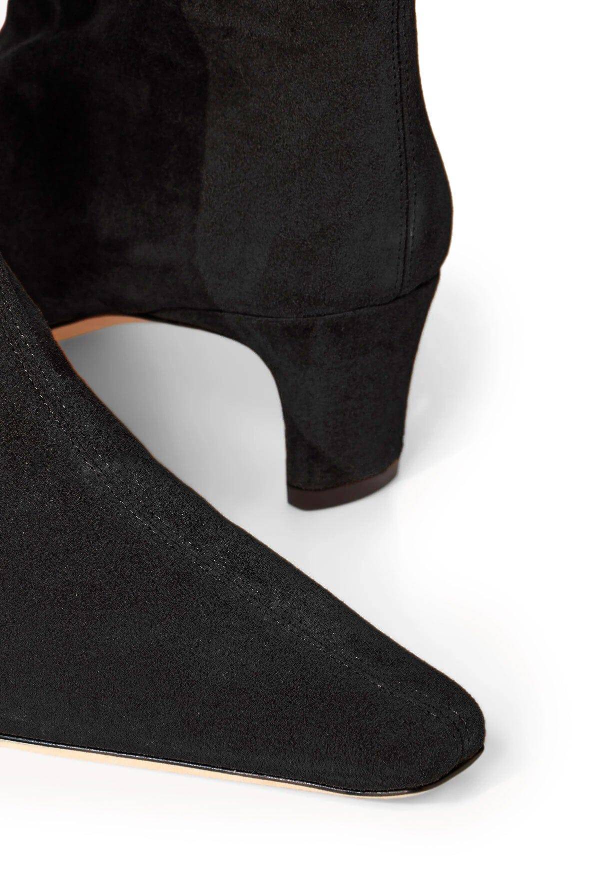 WALLY ANKLE BOOT | BLACK SUEDE