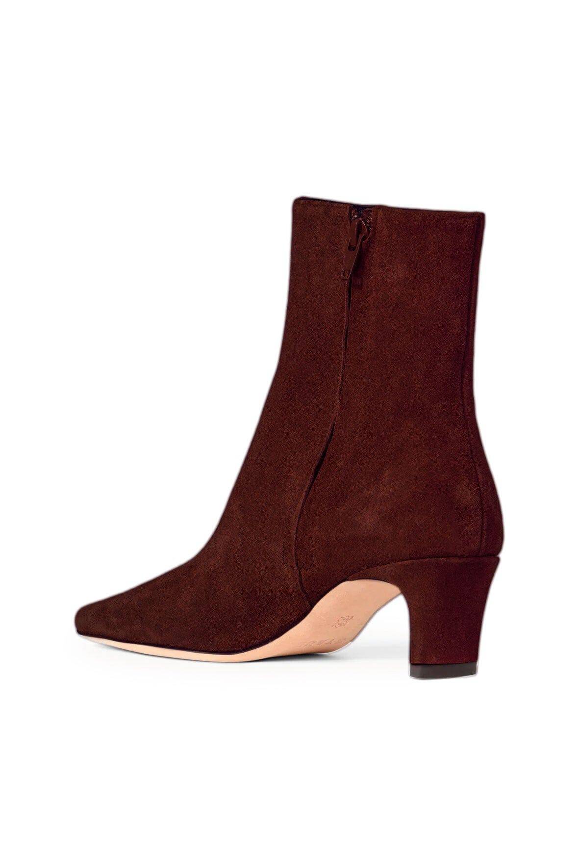WALLY ANKLE BOOT | MAHOGANY SUEDE
