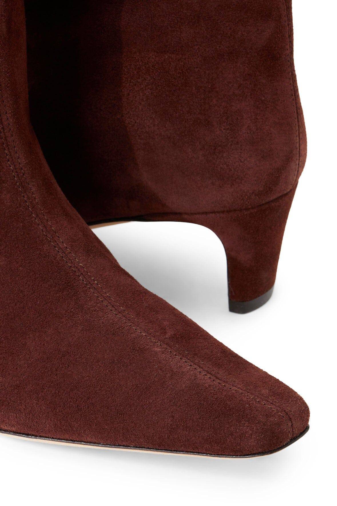WALLY ANKLE BOOT | MAHOGANY SUEDE