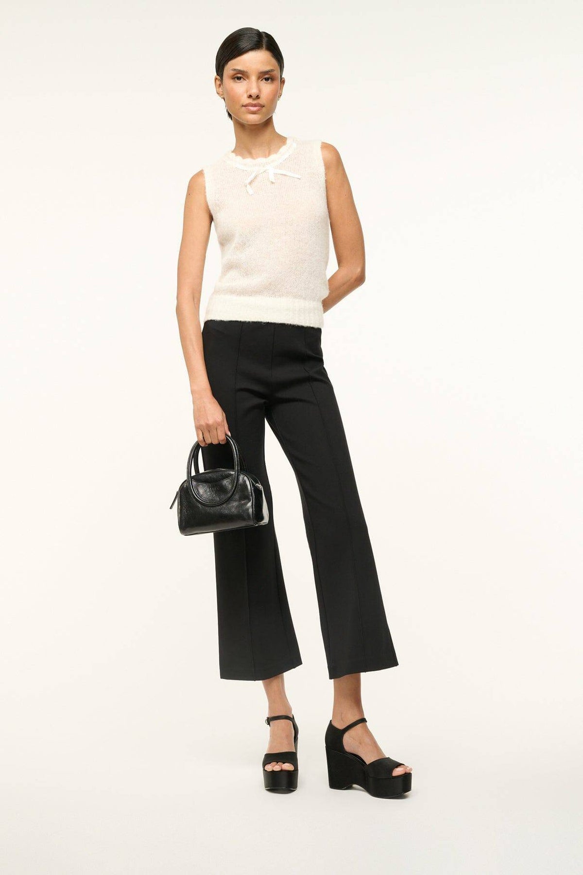 STELLA PLATFORM SANDAL | BLACK - ROMKAE